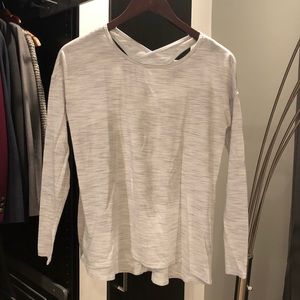 Lululemon long sleeve cross back top